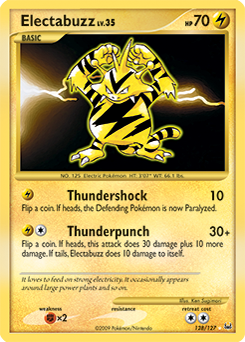 Electabuzz Platinum #128