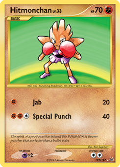 Hitmonchan Platinum #129