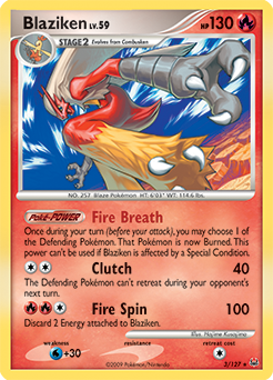 Blaziken Platinum #3