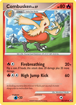 Combusken Platinum #45