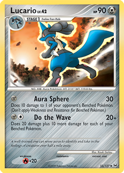 Lucario #53 PSA 10