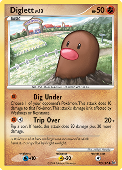 Diglett Platinum #72