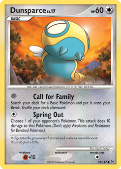 Dunsparce Platinum #73
