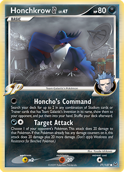 Honchkrow G #77 PSA 10