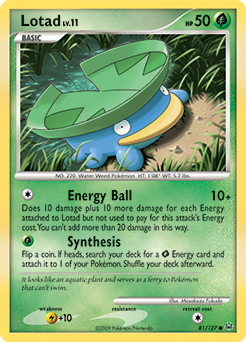 Lotad Platinum #81