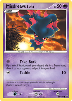 Misdreavus Platinum #83