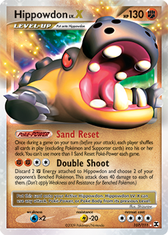 Hippowdon LV.X #107 Rising Rivals