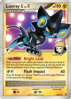 Luxray GL LV.X #109 Rising Rivals