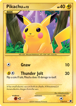 Pikachu #112 Rising Rivals