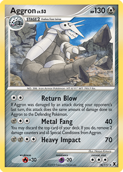 Aggron #14 Rising Rivals