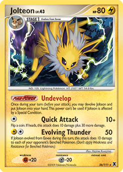 Jolteon #26 Rising Rivals