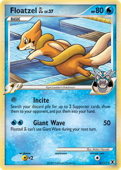 Floatzel GL #4 Rising Rivals