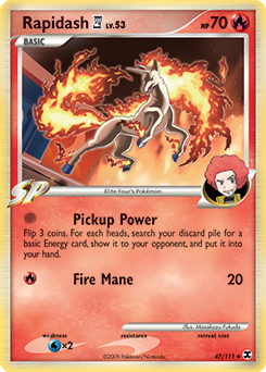 Rapidash E4 #47 Rising Rivals