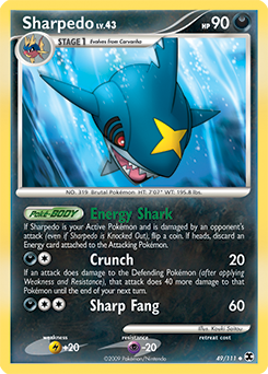 Sharpedo #49 Rising Rivals