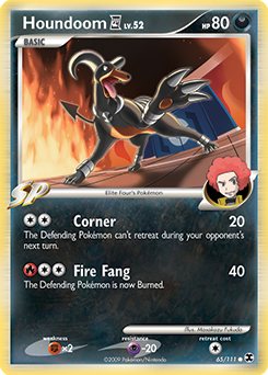 Houndoom E4 #65 Rising Rivals