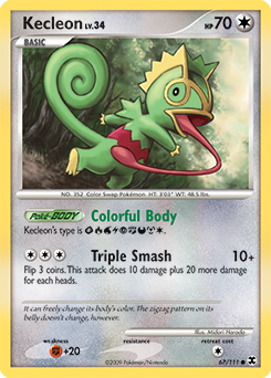 Kecleon #67 Rising Rivals
