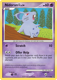 Nidoran ♀ #71 Rising Rivals