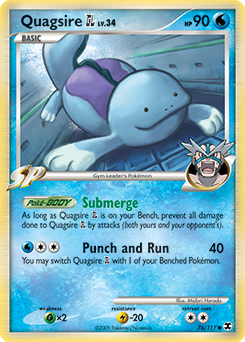 Quagsire GL #76 Rising Rivals