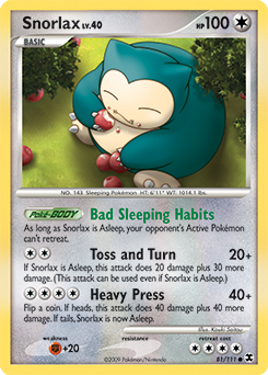 Snorlax #81 Rising Rivals