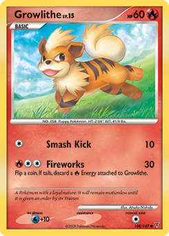 Growlithe #108 PSA 10