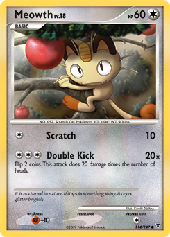 Meowth Supreme Victors #114