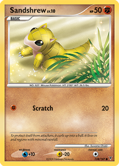 Sandshrew Supreme Victors #124