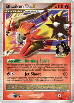 Blaziken FB LV.X #142 Supreme Victors