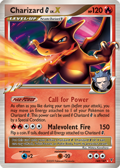 Charizard G LV.X #143 Supreme Victors