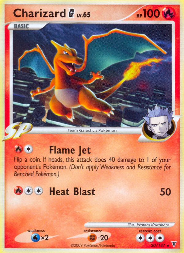 Charizard G #20 Supreme Victors
