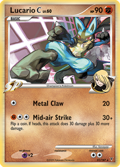 Lucario C #31 Supreme Victors