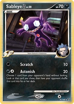 Sableye G #41 Supreme Victors