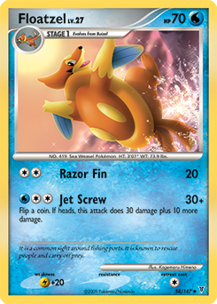 Floatzel #58 PSA 10