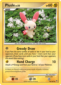 Plusle Supreme Victors #76