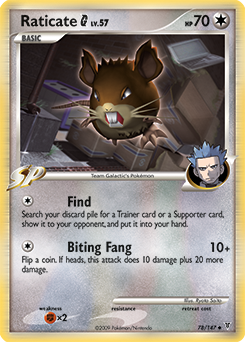 Raticate G #78 Supreme Victors