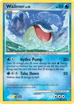 Wailmer #87 PSA 10