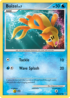 Buizel Supreme Victors #92