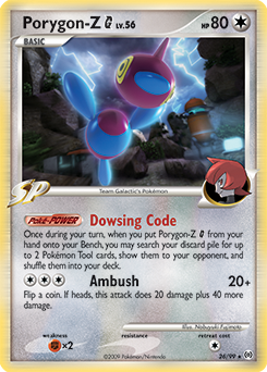 Porygon-Z G #26 Arceus
