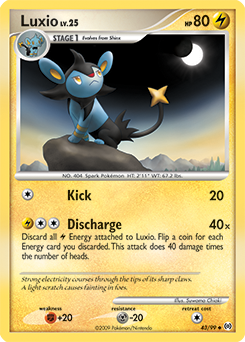 Luxio #43 Arceus