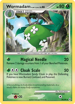 Wormadam Plant Cloak Arceus #49
