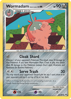 Wormadam Trash Cloak Arceus #51