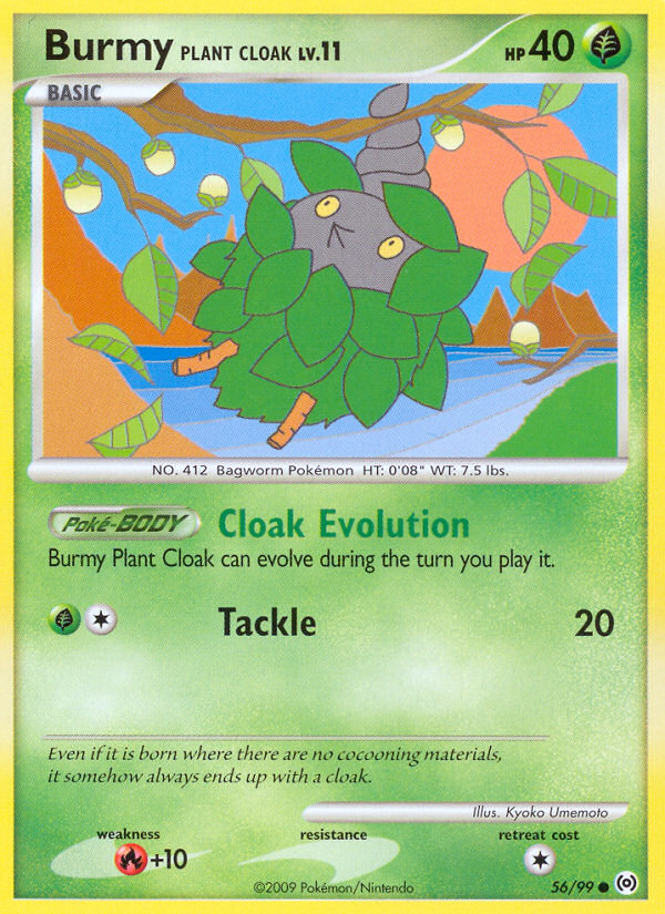 Burmy Plant Cloak #56 Arceus