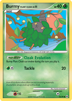 Burmy Plant Cloak #56 Arceus