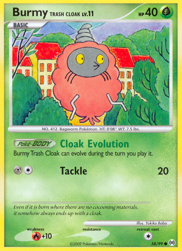 Burmy Trash Cloak #58 Arceus