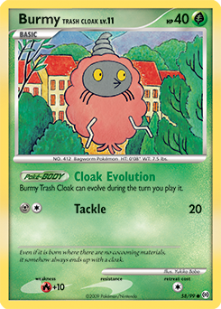 Burmy Trash Cloak #58 Arceus