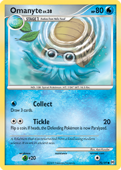 Omanyte #70 Arceus
