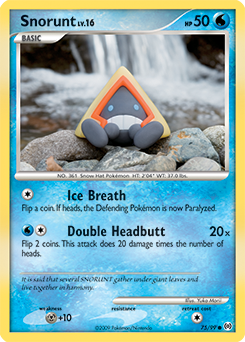 Snorunt #75 PSA 10