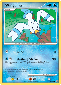Wingull #80 Arceus