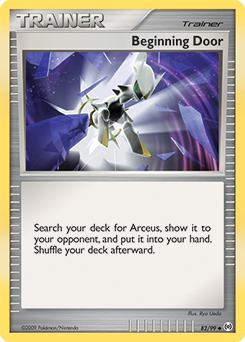 Beginning Door #82 Arceus
