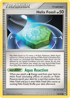 Helix Fossil #93 Arceus