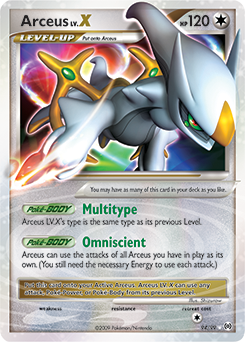 Arceus LV.X #94 Arceus